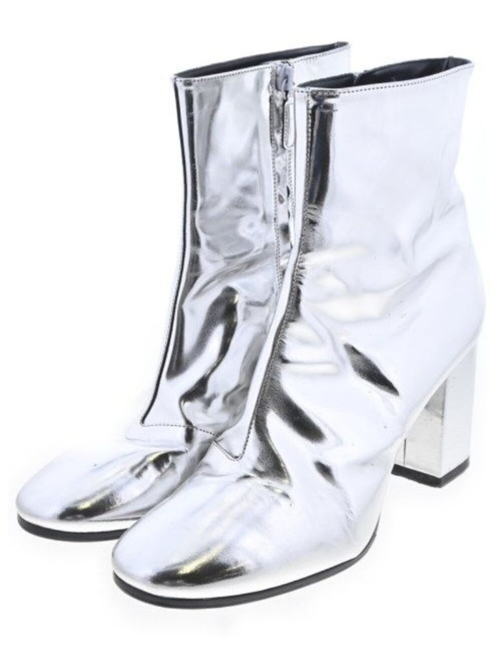Balenciaga Boots Silver
